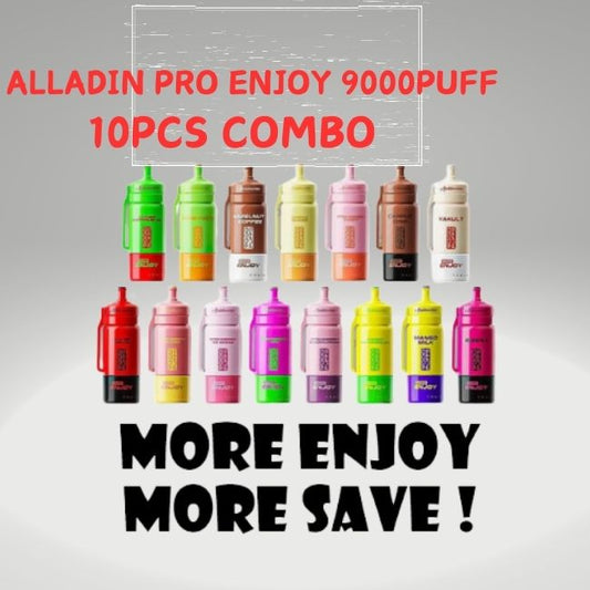 ALADDIN PRO ENJOY 9000 PUFF(10PCS COMBO)