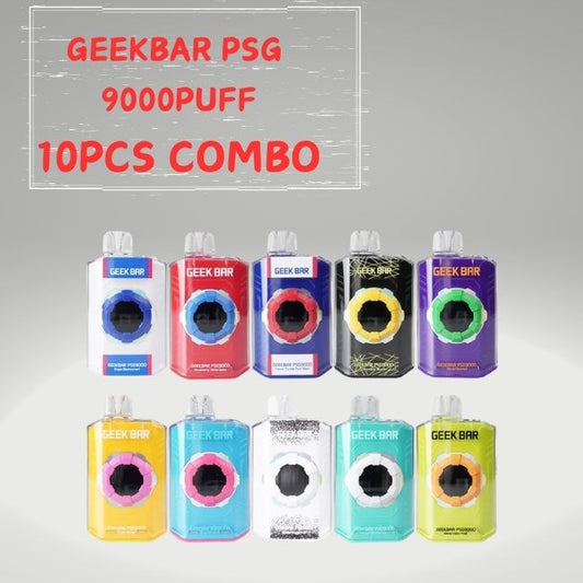 GEEKBAR PSG 9000 DISPOSABLE(10PCS COMBO)