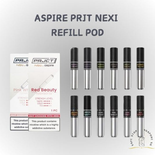 ASPIRE PRJCT NEXI REFILL POD-Vape Store Singapore SG