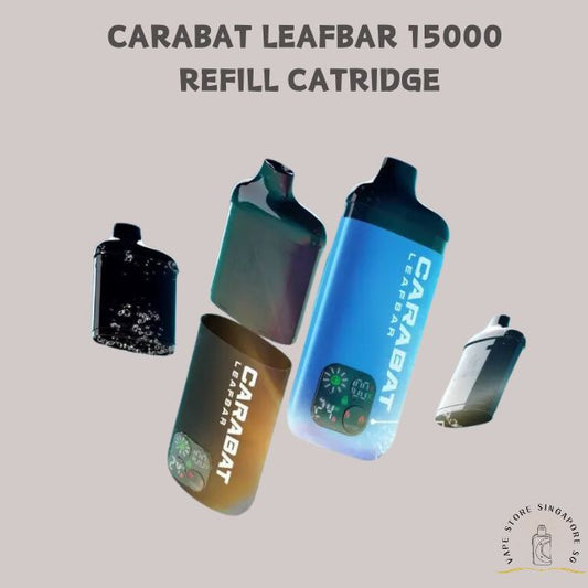 CARABAT LEAFBAR 15000 REFILL CATRIDGE-Vape Store Singapore SG