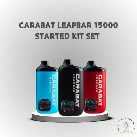 CARABAT LEAFBAR 15000 STARTED KIT SET-Vape Store Singapore SG