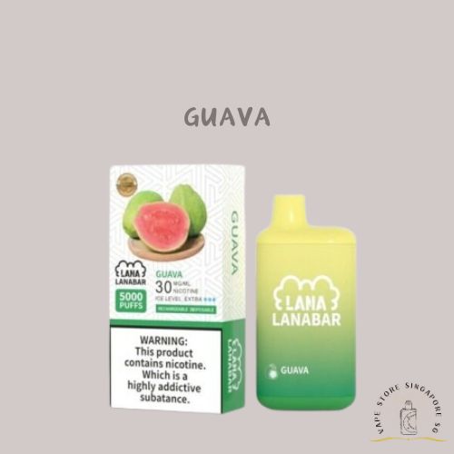 LANA BAR 5000 DISPOSABLE GUAVA-Vape Store Singapore SG