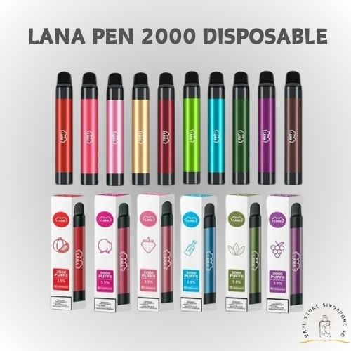 LANA PEN 2000 DISPOSABLE-Vape Store Singapore SG