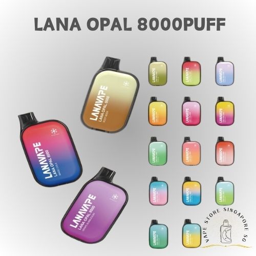 LANA OPAL 8000 DISPOSABLE-Vape Store Singapore SG