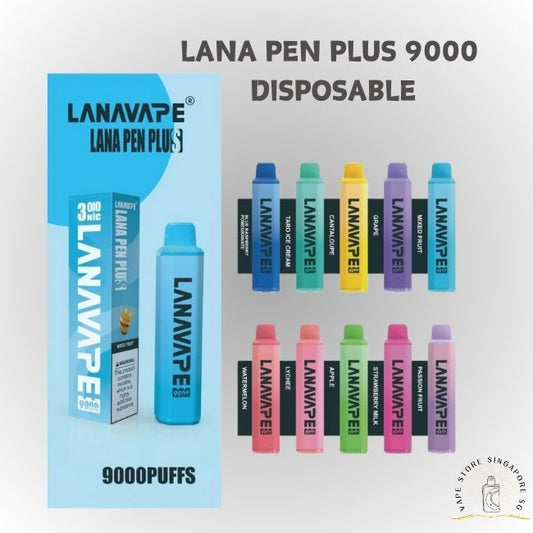 LANA PEN PLUS 9000 DISPOSABLE-Vape Store Singapore SG