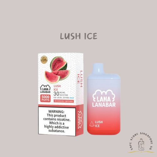 LANA BAR 5000 DISPOSABLE LUSH ICE-Vape Store Singapore SG