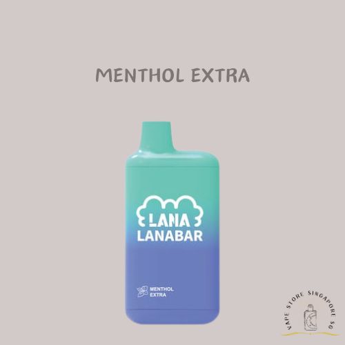 LANA BAR 5000 DISPOSABLE MENTHOL EXTRA-Vape Store Singapore SG