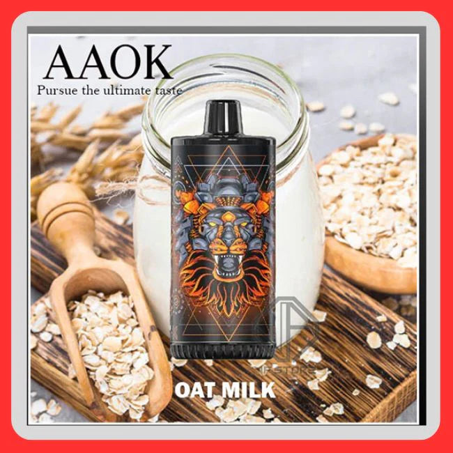 AAOK EVO AIR 13000 DISPOSABLE OAT MILK - Vape store singapore SG