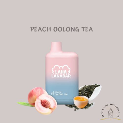 LANA BAR 5000 DISPOSABLE PEACH OOLONG TEA-Vape Store Singapore SG