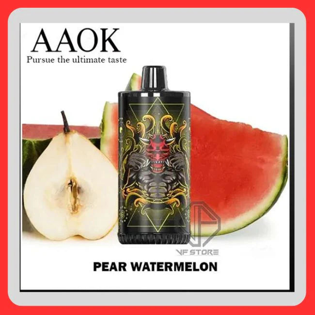 AAOK EVO AIR 13000 DISPOSABLE PEAR WATERMELON - Vape store singapore SG