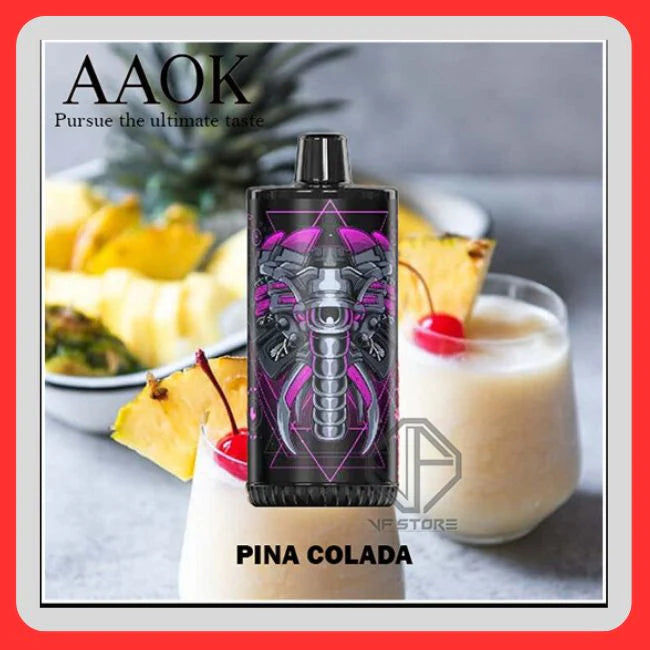 AAOK EVO AIR 13000 DISPOSABLE PINA COLADA - Vape store singapore SG