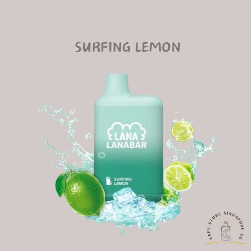 LANA BAR 5000 DISPOSABLE SURFING LEMON-Vape Store Singapore SG