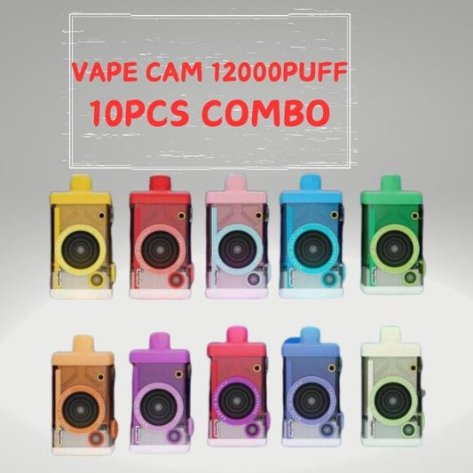 VAPECAM 12000 PUFF(10PCS COMBO)-Vape Store Singapore SG