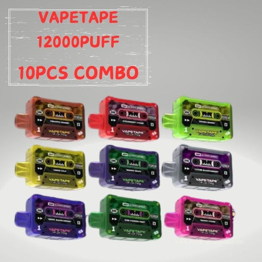 VAPETAPE 12000 DISPOSABLE(10PCS COMBO)-Vape Store Singapore SG