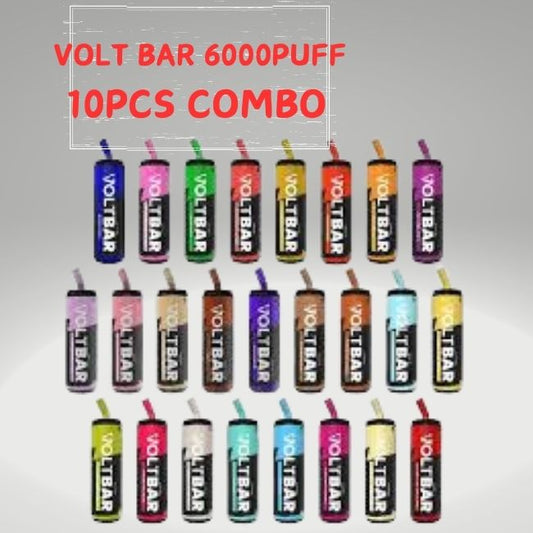 VOLTBAR 6000 DISPOSABLE(10PCS COMBO)-Vape Store Singapore SG