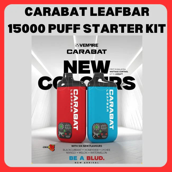 CARABAT LEAFBAR 15000 DISPOSABLE-Vape Store Singapore SG