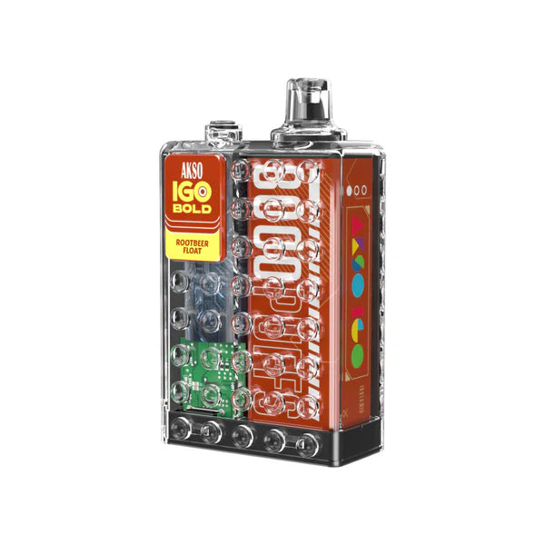 AKSO IGO 8000 DISPOSABLE ROOTBEER-Vape Store Singapore SG