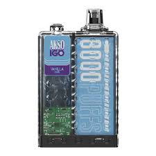 AKSO IGO 8000 DISPOSABLE VANILLA MILK-Vape Store Singapore SG